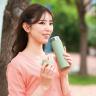 ストッパー付き真空ステンレスボトル２３０ｍｌ（グリーン）