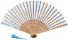 伊砂文様　涼彩扇子