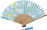 伊砂文様　涼彩扇子