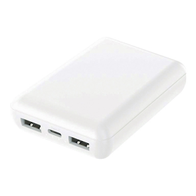 準固体モバイルバッテリー10000mAh(ホワイト)