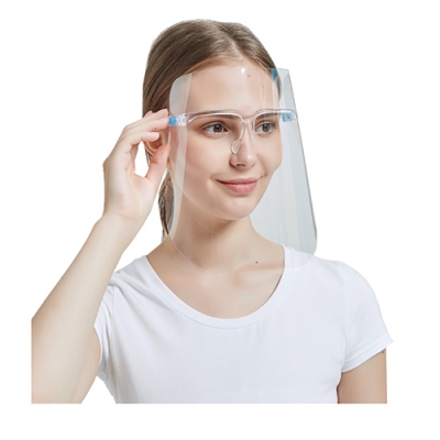 メガネ型フェイスシールド