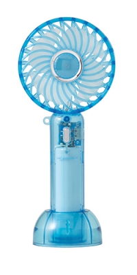 クリアハンディファン（ブルー）