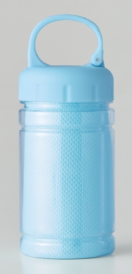 パステルカラー　涼感タオルボトル入り「名入れ対応可能」