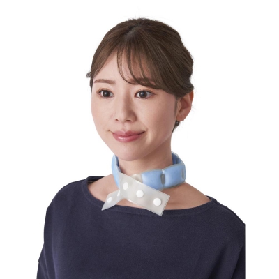 携帯便利な 折りたたみクールネックリング