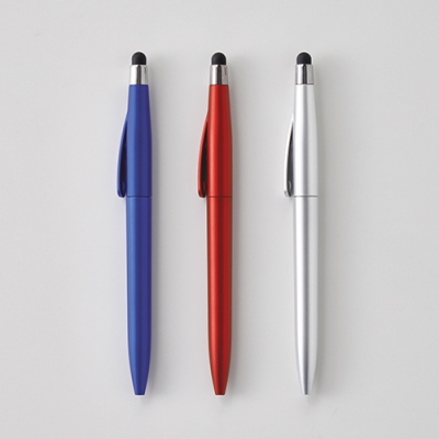 タッチペン＆ボールペン0.7ｍｍ黒（レッド）