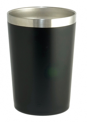 MIP ステンレス断熱タンブラー380ml（ブラック）