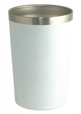MIP ステンレス断熱タンブラー380ml（ホワイト）