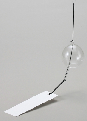 楽描きガラス風鈴