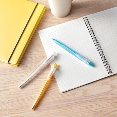 ボールペン（再生プラスチック）イエロー