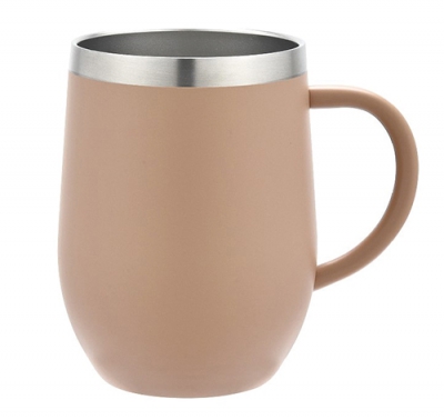 Smoo（スムゥー）マグカップ370ml（ライトブラウン）