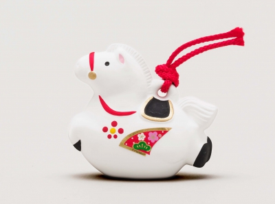 吉祥の午土鈴（特小）